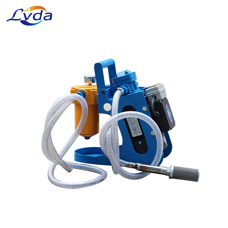 AOP-P series portable oil purifier used in hydraulic sysytems