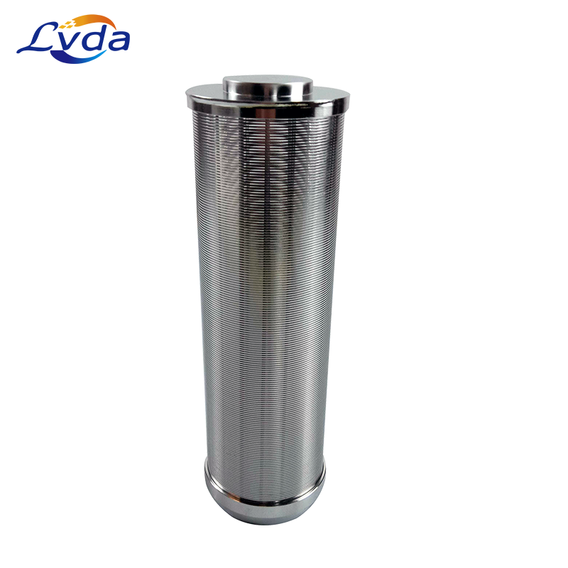 Cleanable wedge wire filter element for brewing process