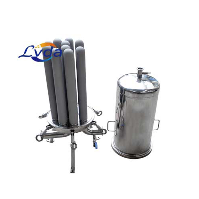 Titanium rod filter used for high precision filtration