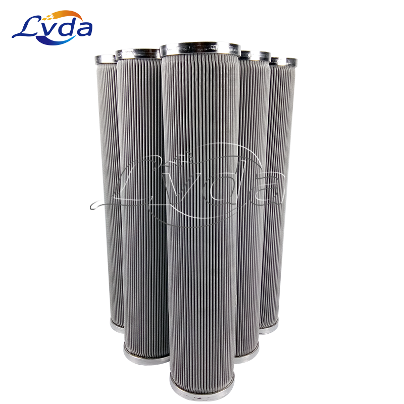 Stainless steel sintered felt filter element