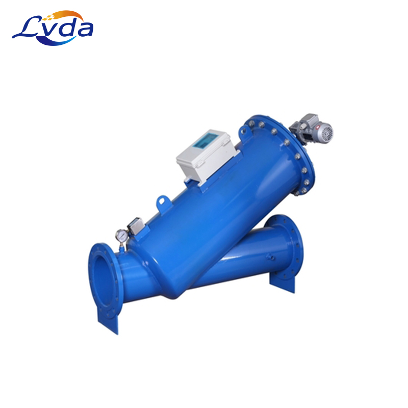 Automatic self-cleaning Y type filter for water filtration system