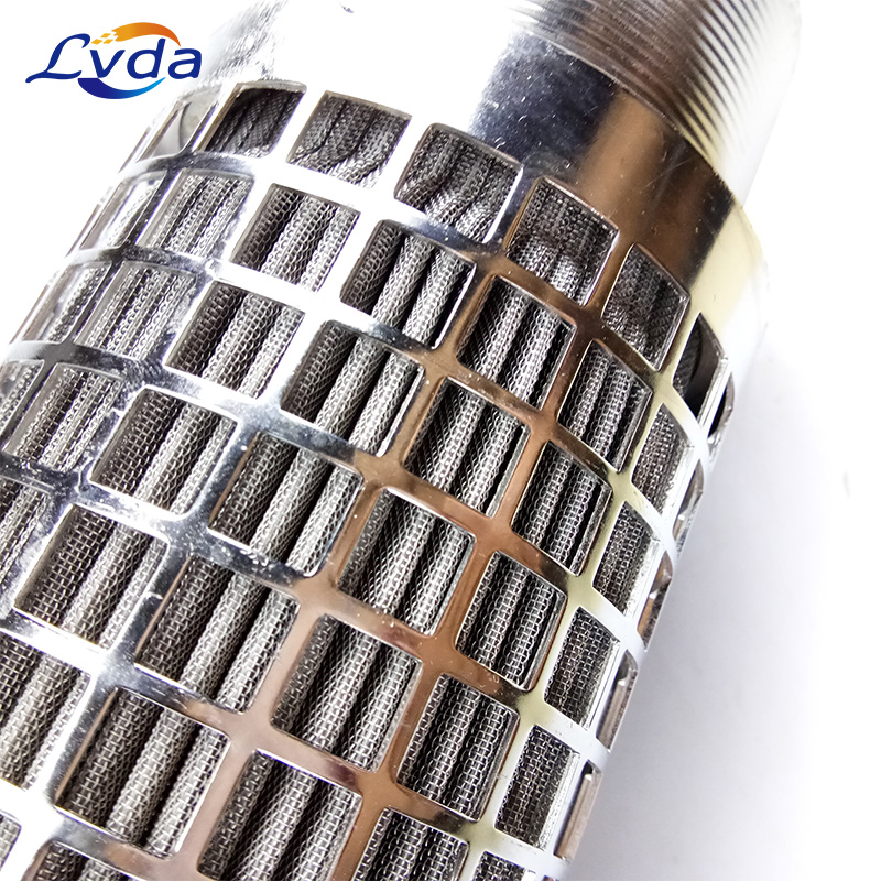 High pressure backwash filter element