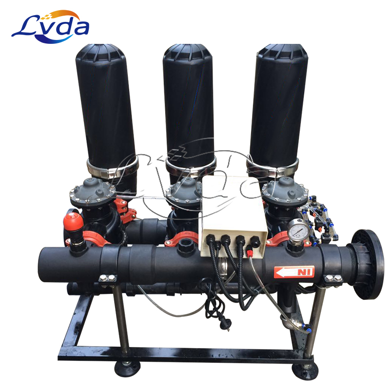 Disc filter for agricultural irrigation