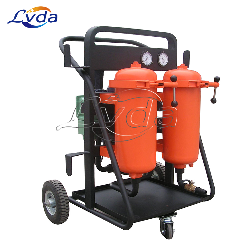 AOP-M series portable oil filter for hydraulic lubrication systems