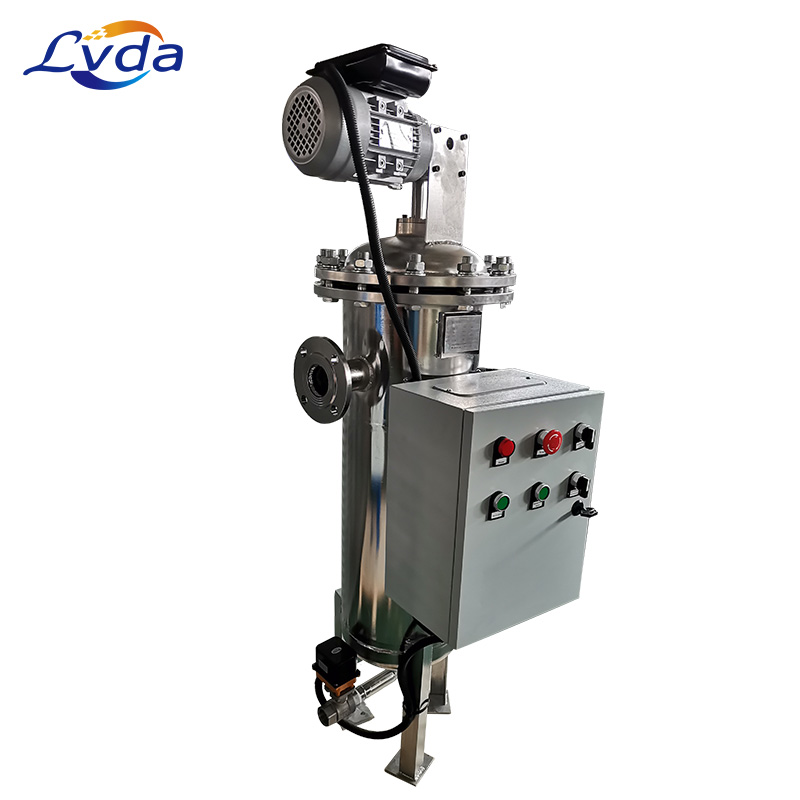Self-cleaning filter used for water treatment