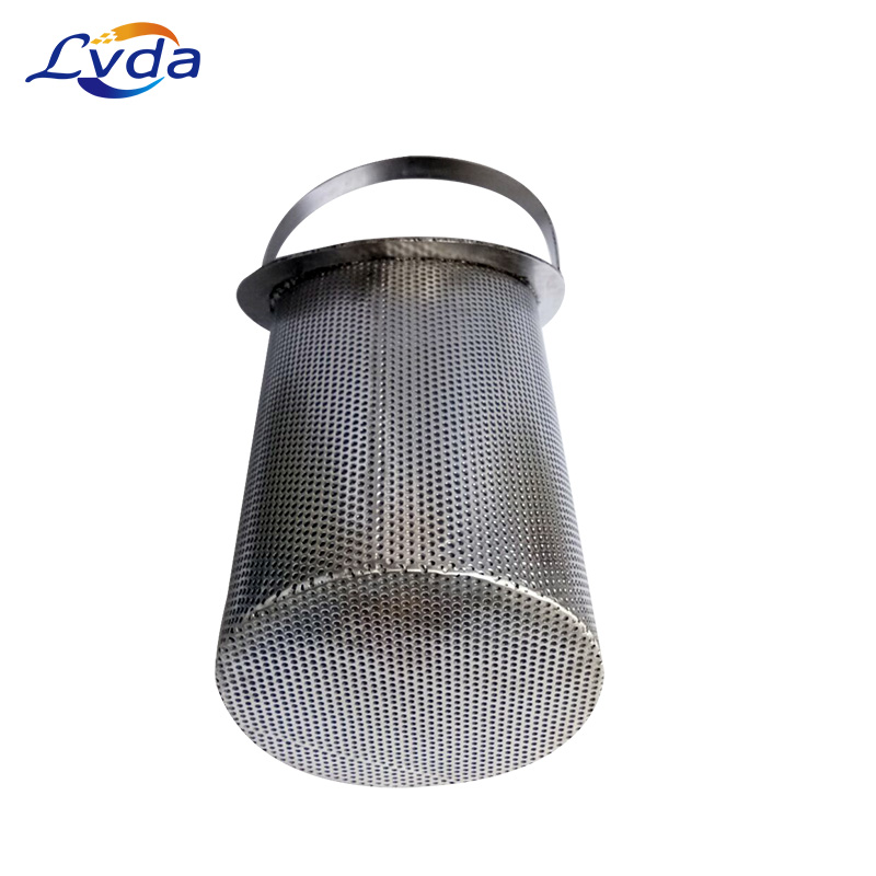 Metal filter basket
