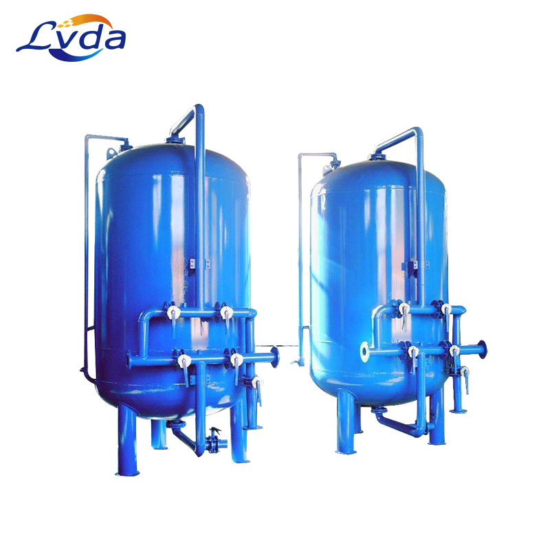 Quartz sand filter for industrial pretreatment
