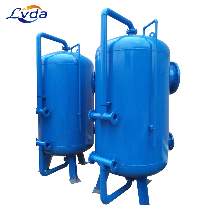 Quartz sand filter for industrial pretreatment