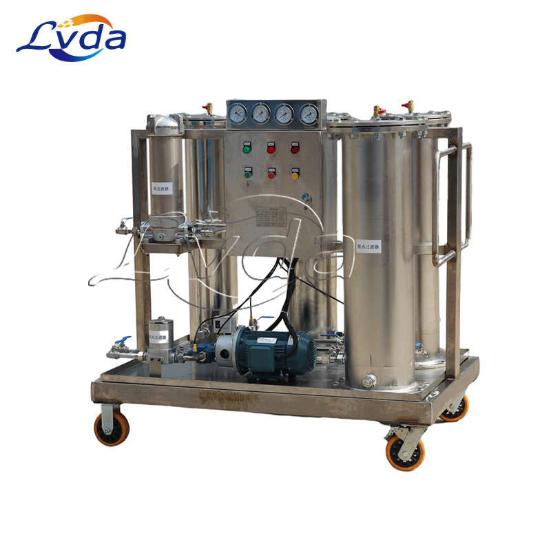 AOP-PR series phosphate resistant oil purifier for fire-resistant hydraulic oil