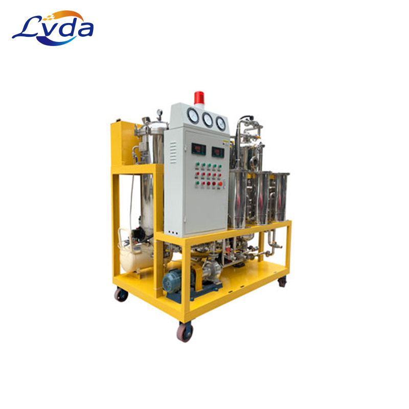 Waste lubricating oil purifier for regeneration system