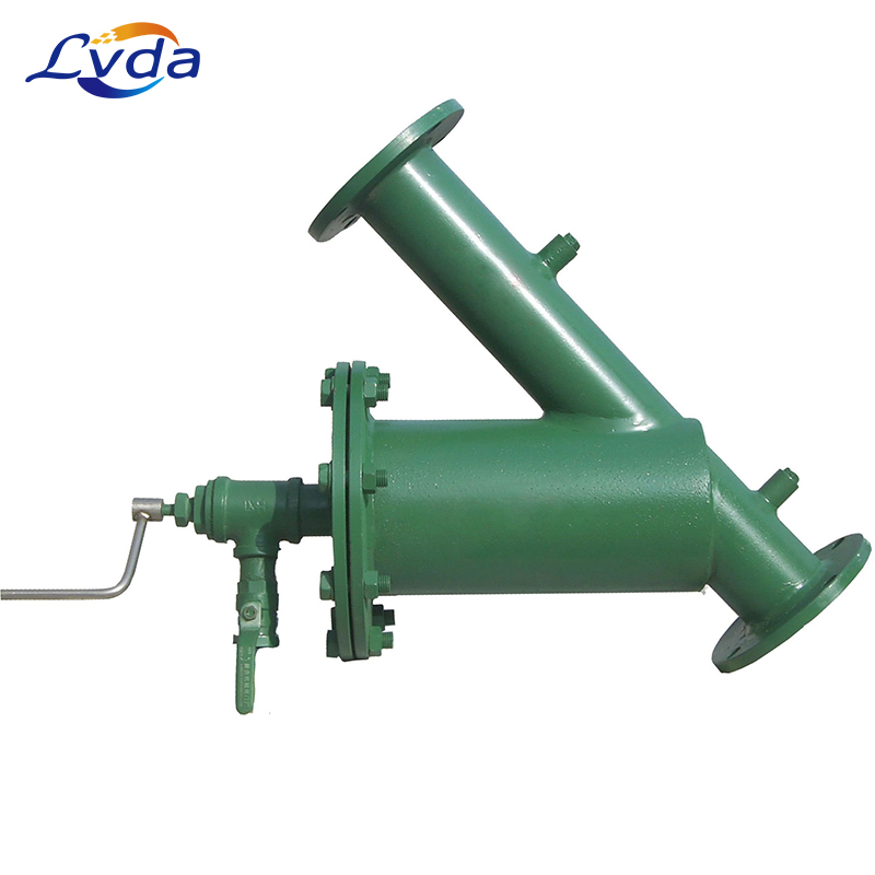 Hand-driven brush type cleaning filter