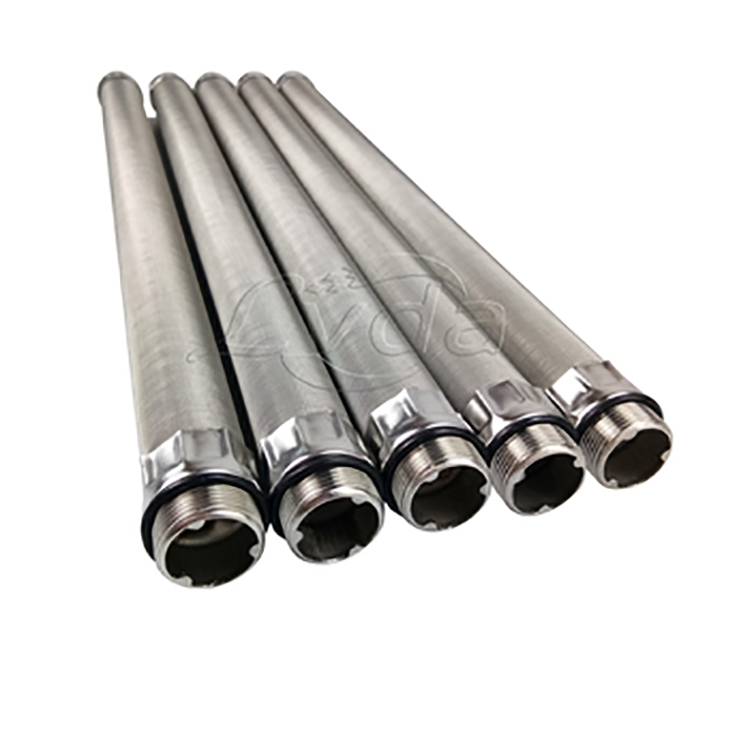 Stainless steel hydraulic oil filter candle type filter element 1340079