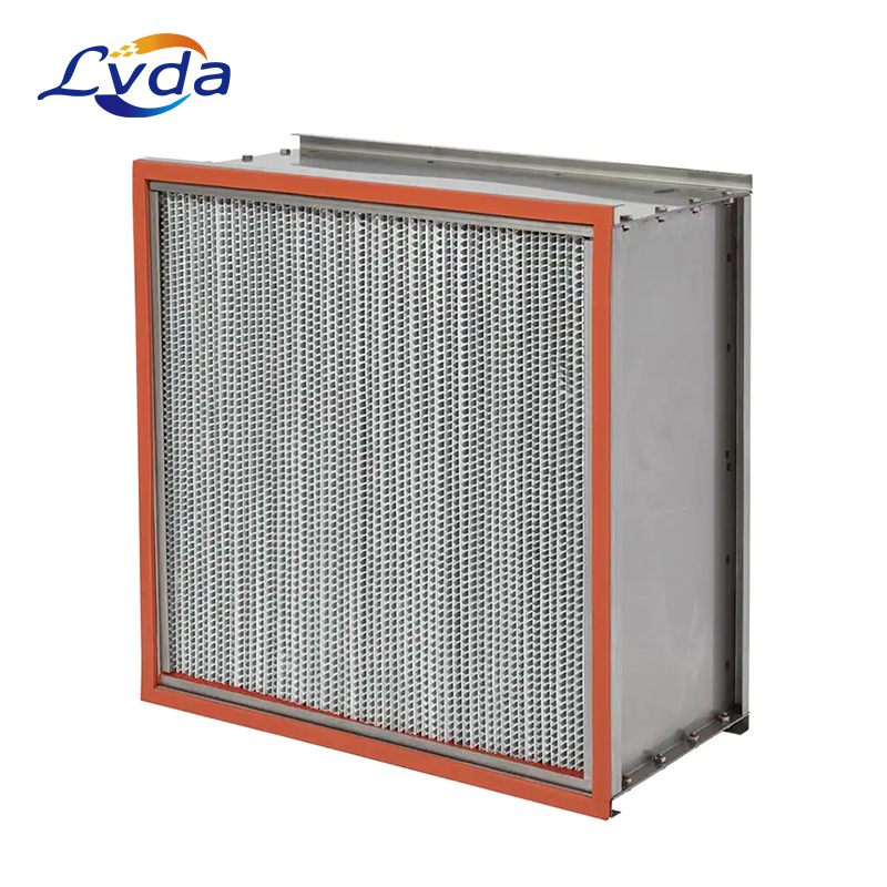 High temperature filter media