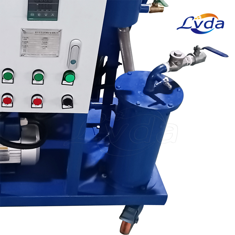Decolorization vacuum oil purifier