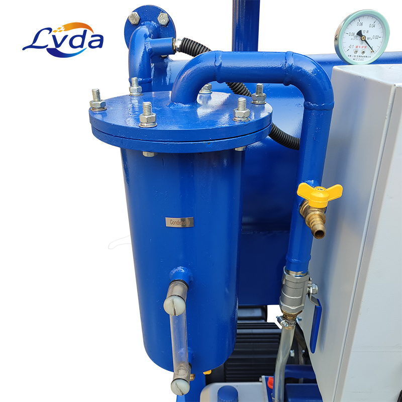 Vacuum oil filter machine