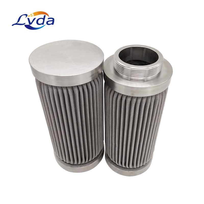 Stainless steel filter cartridge absolute