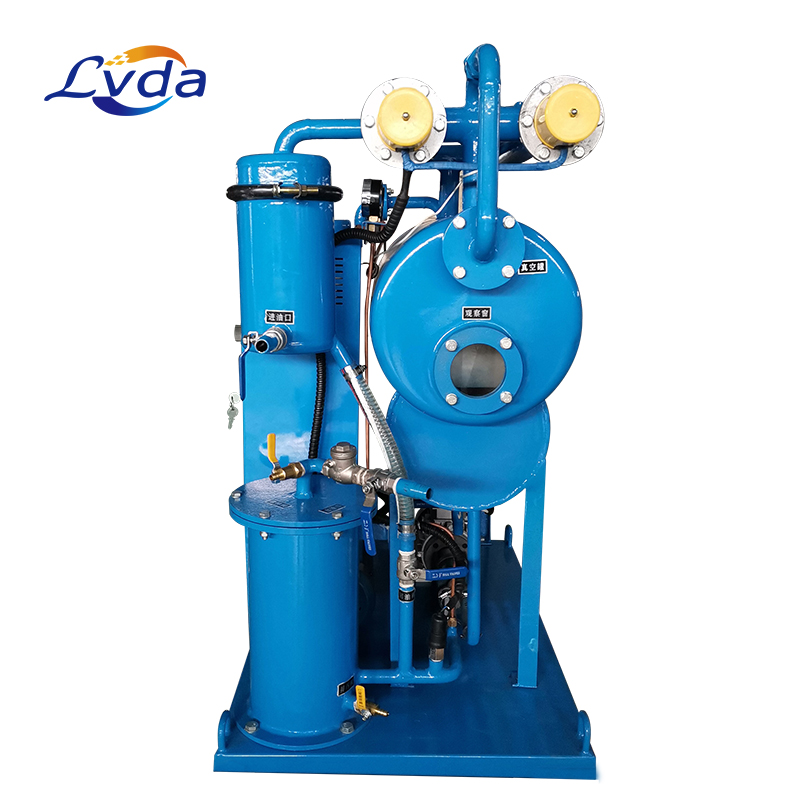 High vacuum dielectric liquid oil purifier