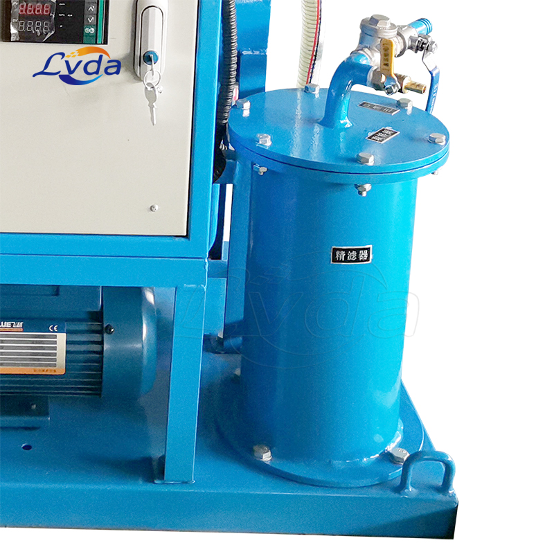 Vacuum turbine oil purifier machine