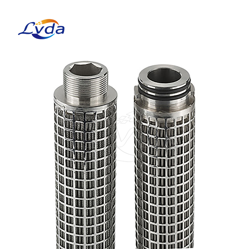 SS 316L pleated filter cartridge for oil