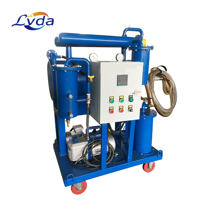 Decolorization vacuum oil purifier