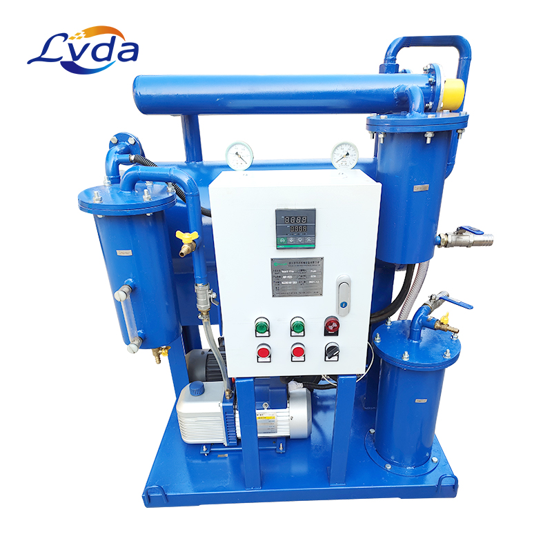 Vacuum oil filter machine