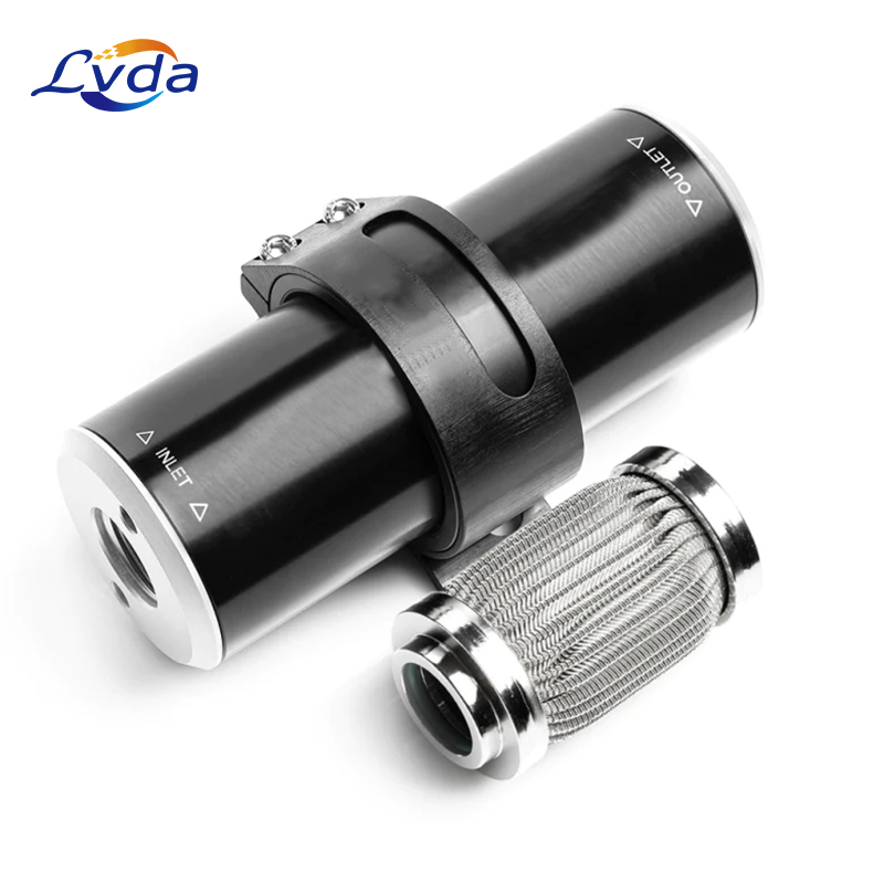 Stainless steel inline filter cartridge