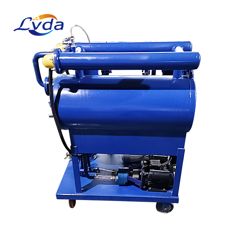 Vacuum oil filter cart
