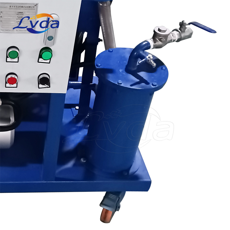 Vacuum oil filter cart