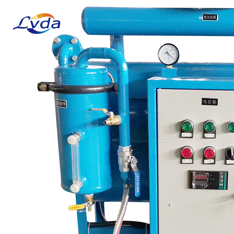 High vacuum dielectric liquid oil purifier