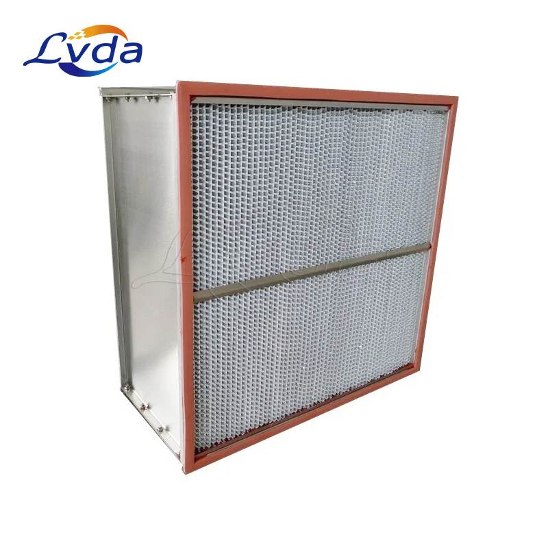 High temperature filter media