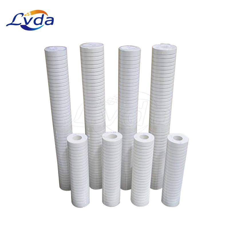 Resin bonded filter cartridge