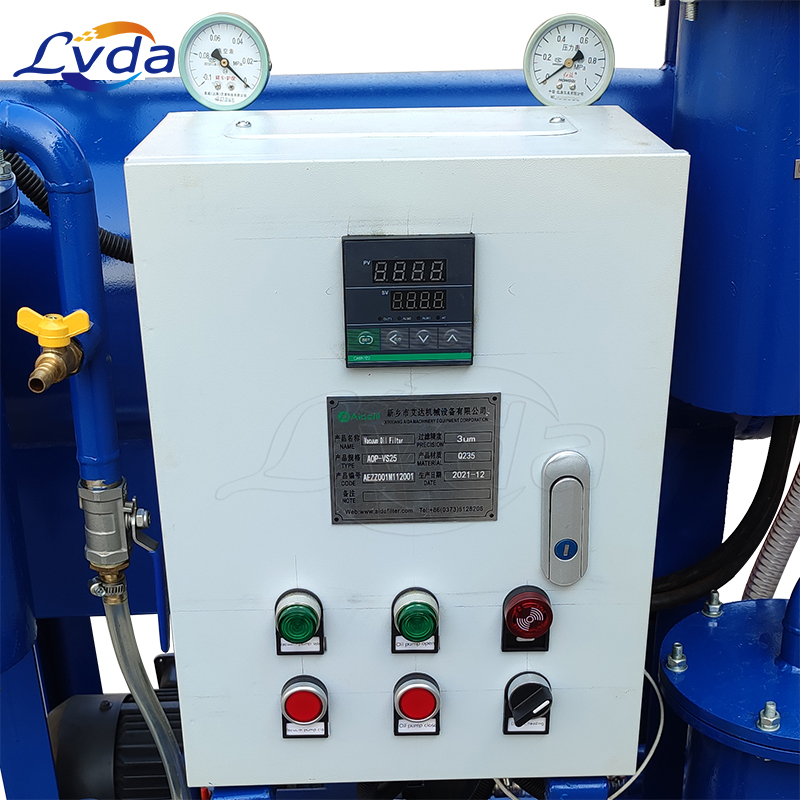 Vacuum transformer oil purification equipment