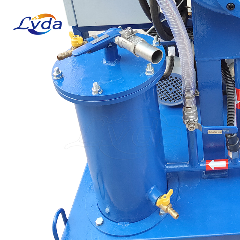 Used cooking oil vacuum purifier
