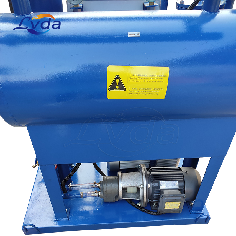 Highly effective vacuum oil purifier​