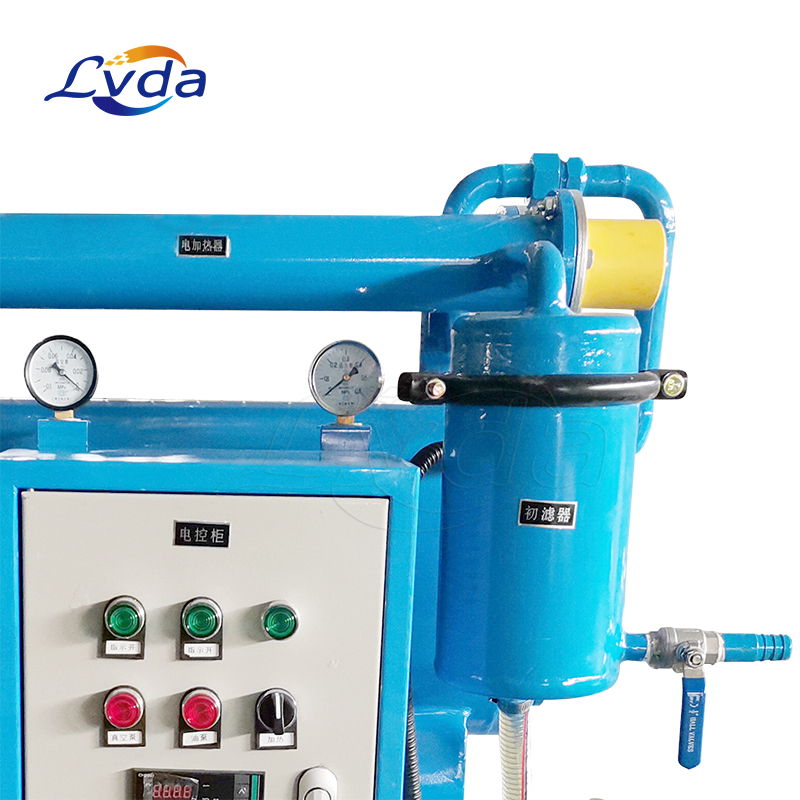 Vacuum turbine oil purifier machine