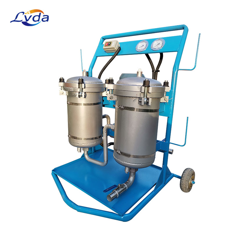 Mobile insalating oil filtration and purification life-extender system skid