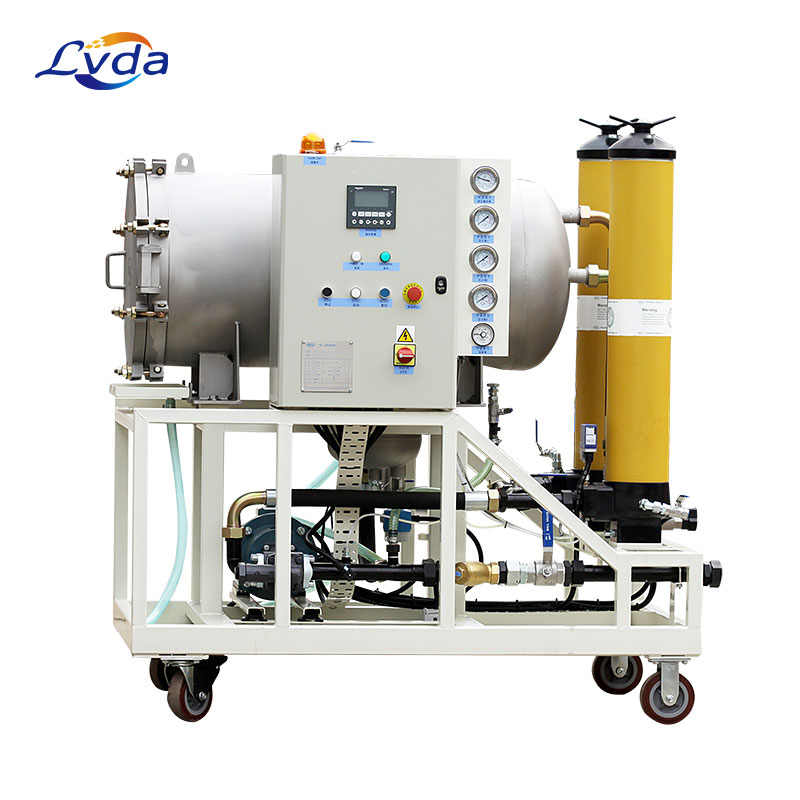 Mobile coalescing separation light fuel oil purifier (explosion-proof oil purifier)