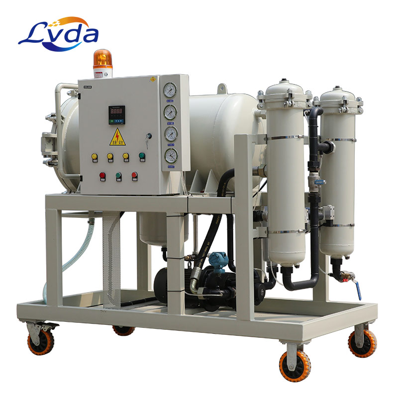 Stainless steel coalescence separation oil purifier
