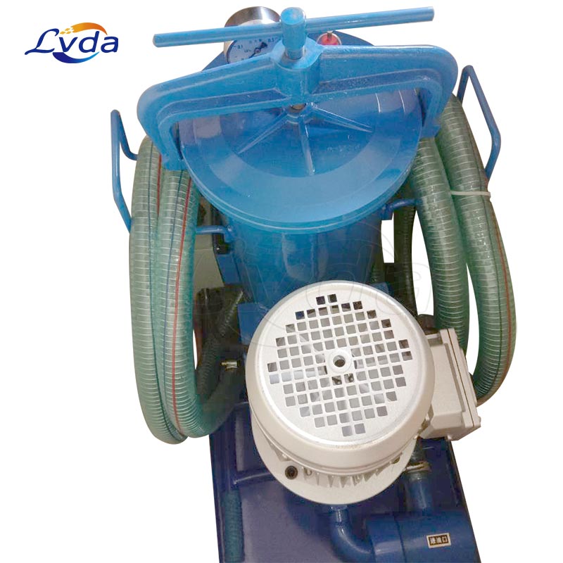 Movable hydraulic oil filtration compact system unit