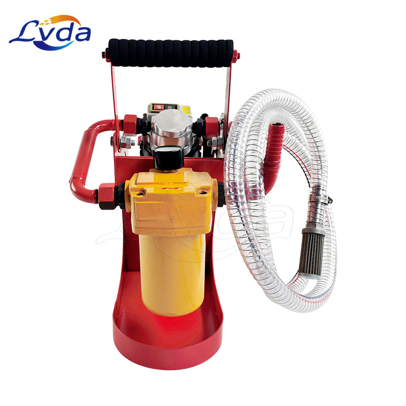 Portable mobile oil refinery filtration machine