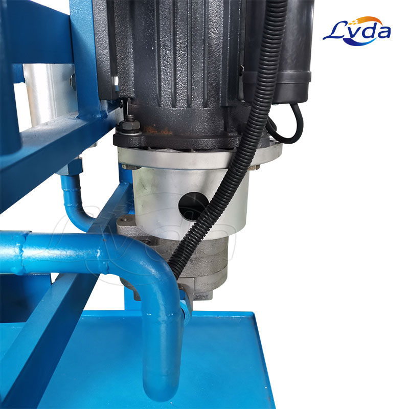 Industrial oil impurity removal small cart oil filter