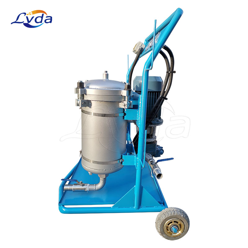 ​Turbine oil filtration purification mobile portable system equipment cart