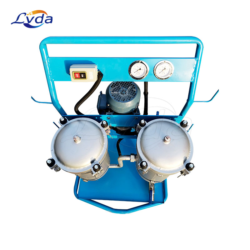 ​Turbine oil filtration purification mobile portable system equipment cart