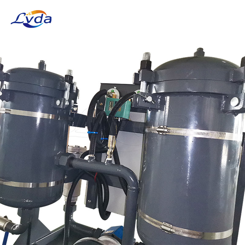 Mobile/portable filter system unit trolley for hydraulic/lubricating oil