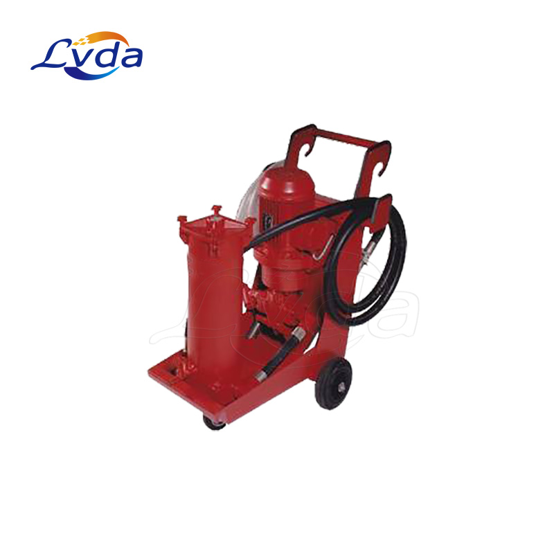 Mobile hydraulic & lubrication filter trolley