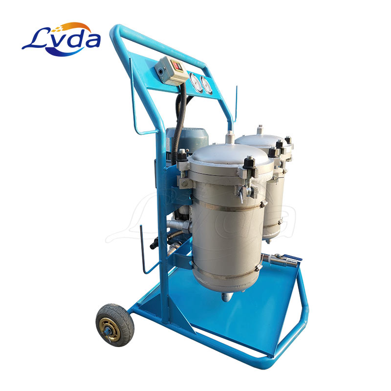 Hydraulic/lubrication filter mobile portable equipment