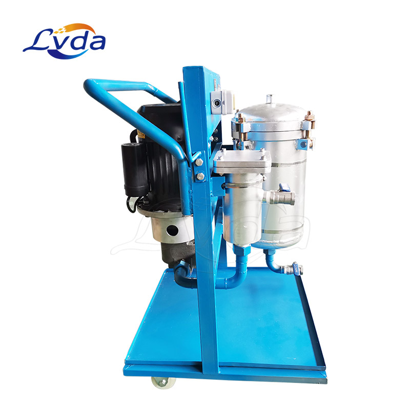 Mobile filter system for glycerine
