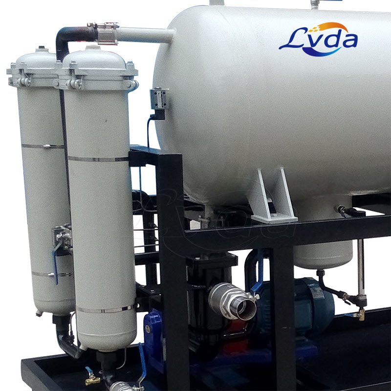 Stainless steel coalescence separation oil purifier