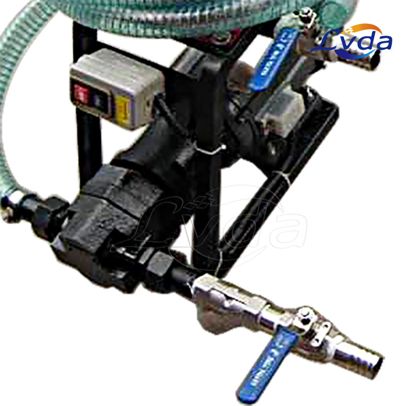 High-viscosity hand-held system