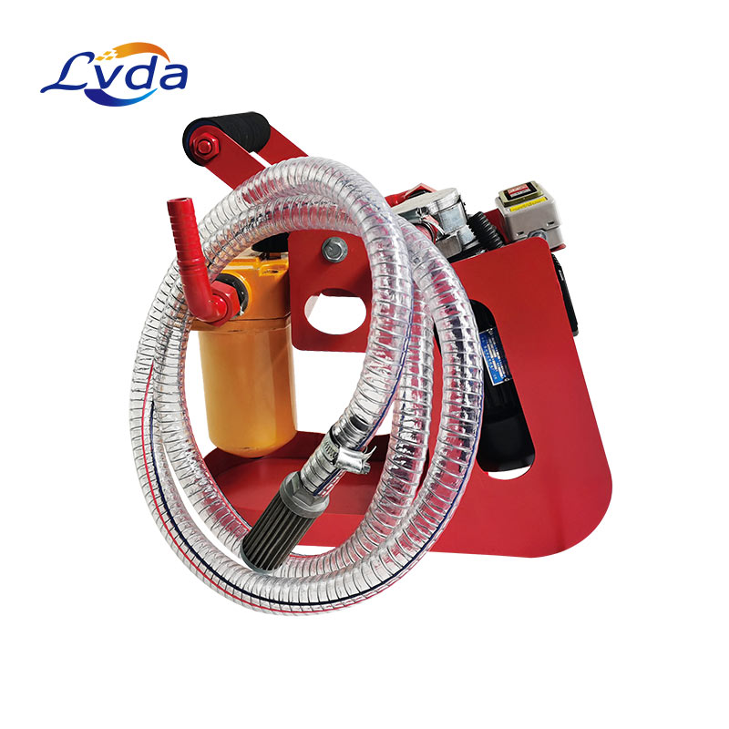 Hand held hydraulic filter unit